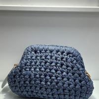 Borsa soft Knit denim💙