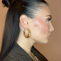 Orecchini Virgola Gold