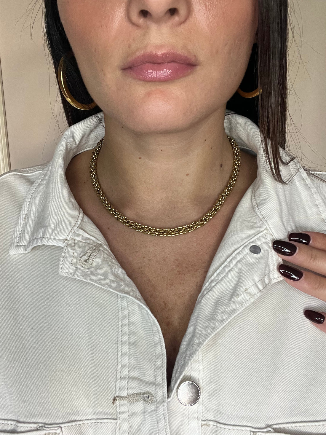 Collana intreccio Gold