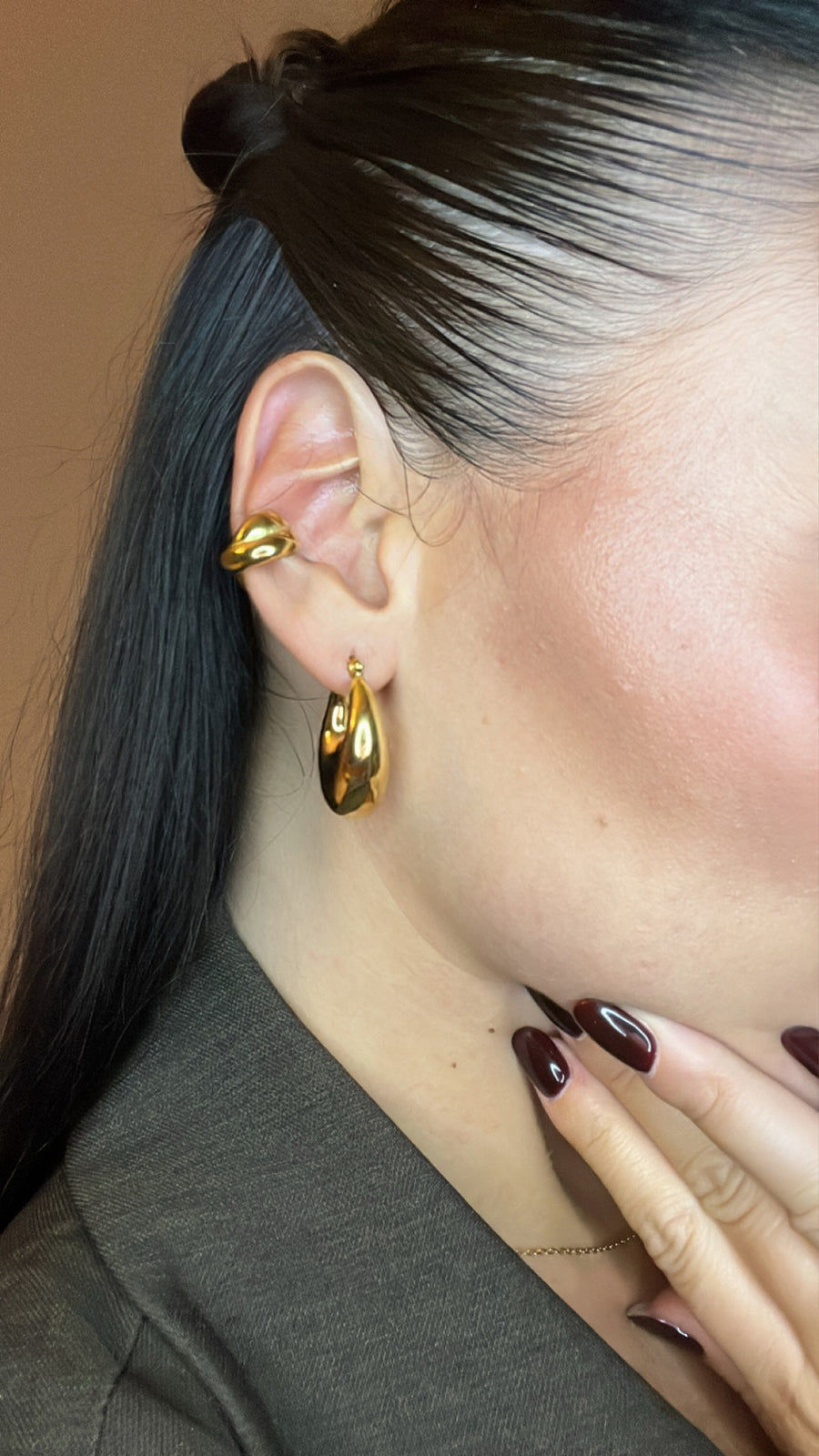 Orecchini Goccia Gold