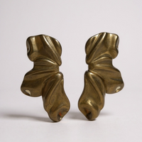 Orecchini foglia gold✨