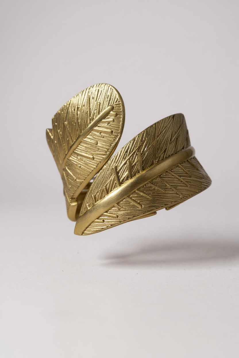 Bracciale Rigido Foglia