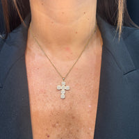 Collana croce strass 💠