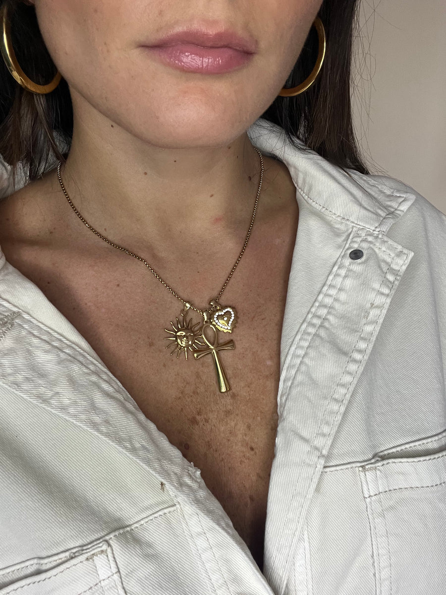 Collana Croce Sub Gold