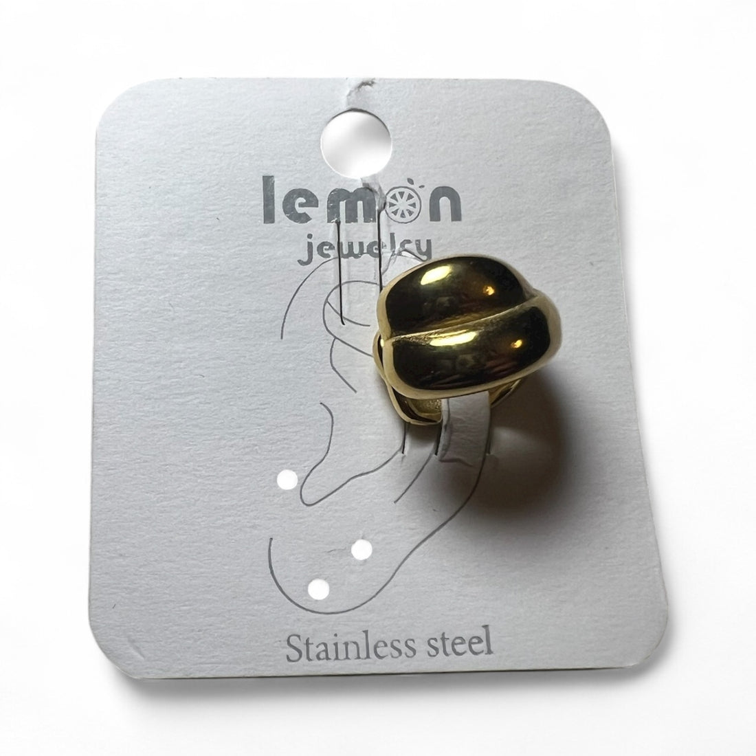 EarCuff liscio small Gold