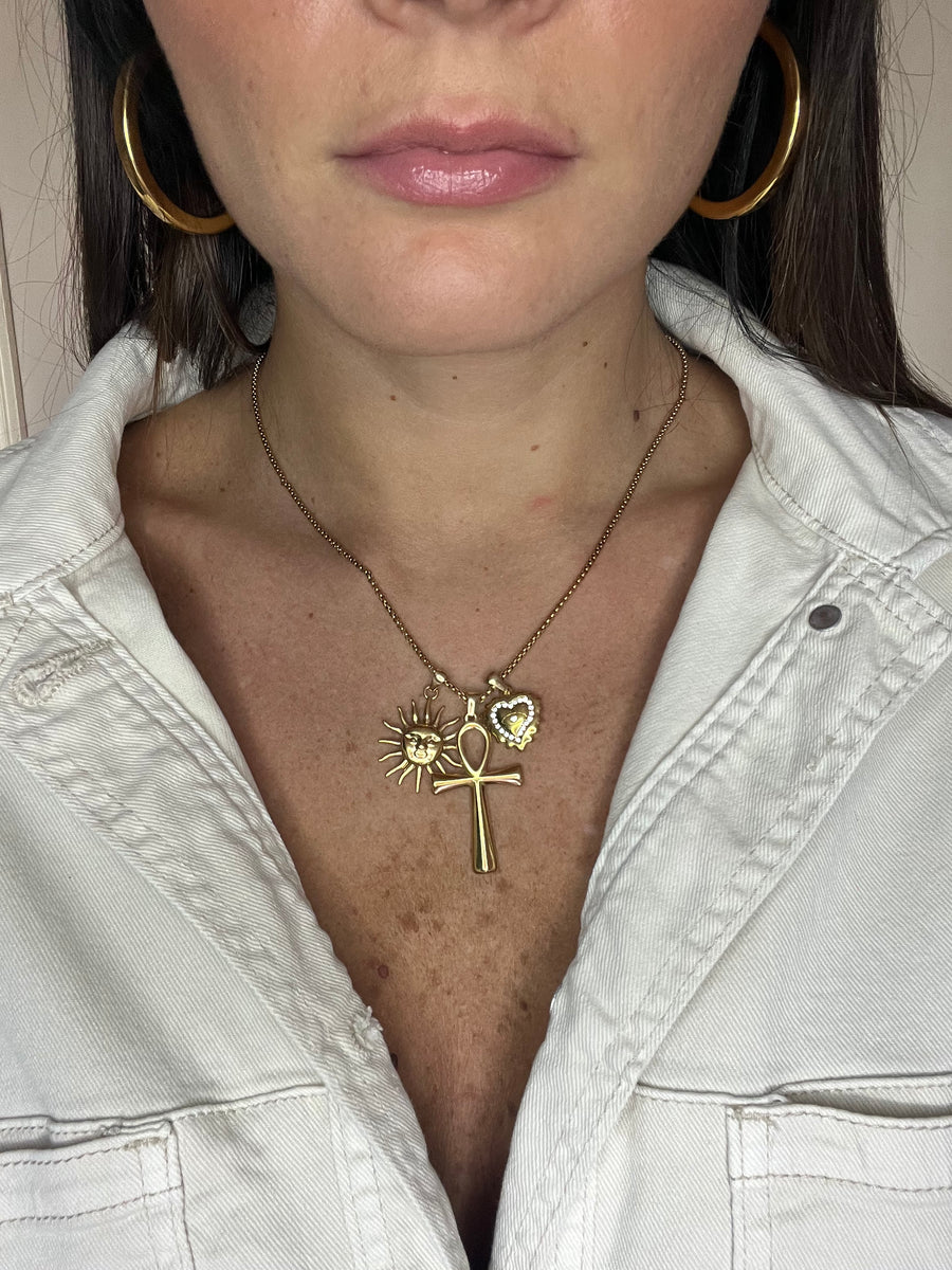 Collana Croce Sub Gold