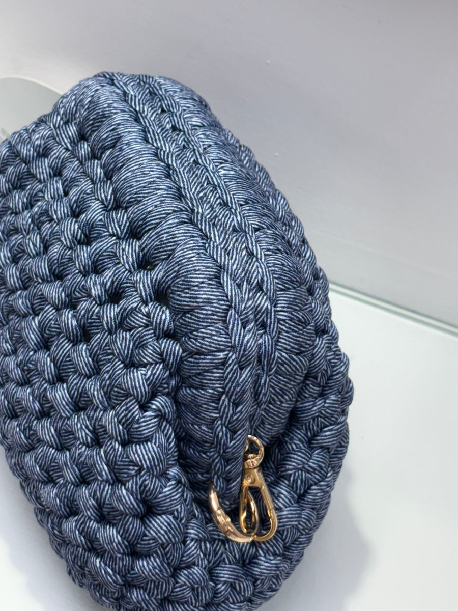 Borsa soft Knit denim💙