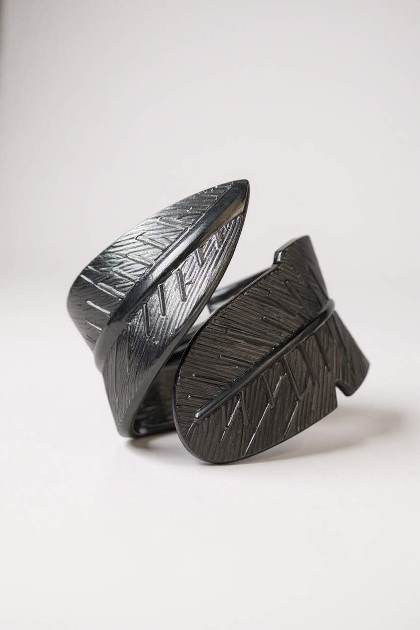 Bracciale Rigido Foglia